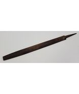 *X) Vintage Half Round Machinist Hand File Tool 19" Long - $9.89
