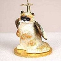 Small RAGDOLL CAT Angel w/wings Resin Christmas Tree Ornament - £11.98 GBP