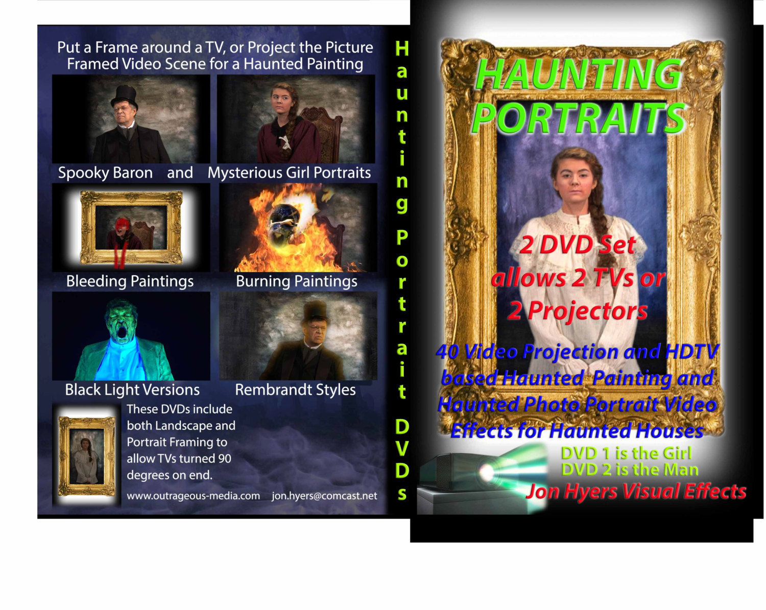 Haunting Paintings Double DVD Set - $15.00