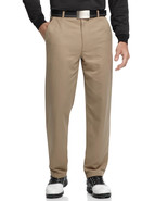 Greg Norman for Tasso Elba Men&#39;s 5 Iron Flat Front Golf Pants in Khaki-3... - €25,72 EUR