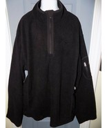 Starter Micro Fleece 1/4 Zip Black Pullover Size 18 (XXL) Boys NEW - $23.75