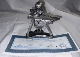 Pewter Figurine "ALYCE" by Michael Ricker (W/Certificate Of Casting) - £15.43 GBP