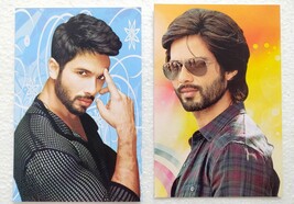 2 x Bollywood Actor Shahid Kapoor Original Post card Postcards India Star - $8.99