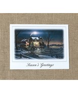 Terry Redlin And Crown Thy Good With Brotherhood Seasons Greetings Xmas ... - $4.95