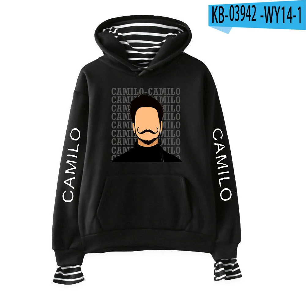 Camilo Echeverry Hoodie Fake Two Piece Women Pullover Long Sleeve  Harajuku Stre - £133.58 GBP