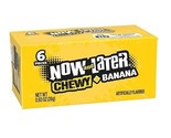 5x Packs Now And Later Chewy Banana Candy ( 6 Pieces Per Pack ) Free Shi... - $8.38