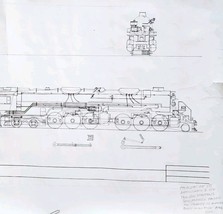 1948 Varney 10 Wheeler Model Train Design For Joe Matthews General Model... - €175,36 EUR