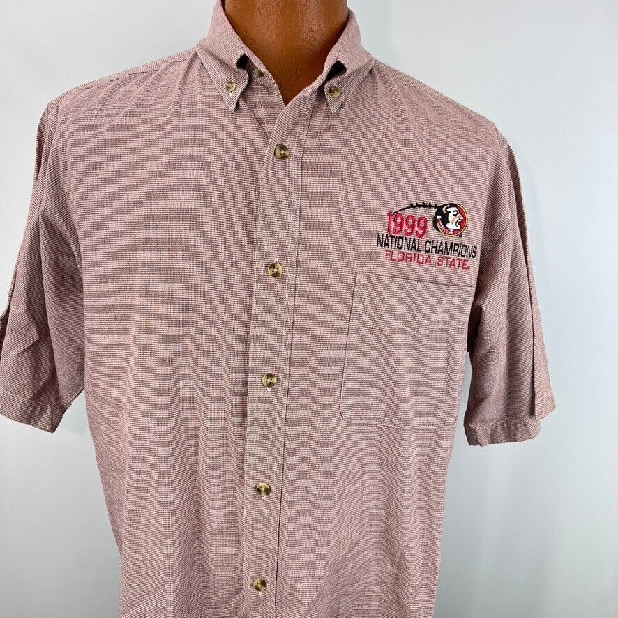 FSU Florida State Seminoles Large 1999 National Football Champions Shirt NCAA Item image 4