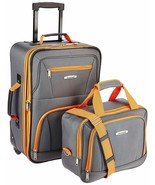 Rockland Luggage 2 Piece Set, One Size,Zipper,Travel,Clothes,Security,Sh... - £39.51 GBP+