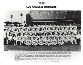 1988 Los Angeles Dodgers 8X10 Team Photo Baseball Picture La Mlb - £3.87 GBP