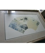 MATSUOKA LITHOGRAPH SIGNED IN PLATE UNTITLED FAN PICK ONE (NUMBER: 1- UN... - $470.45 CAD