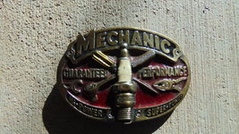 Vintage &quot;Mechanic&quot; belt buckle- NEW - £14.06 GBP