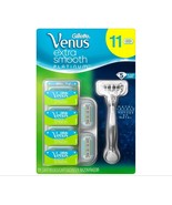 Gillette Venus Extra Smooth Platinum Razor &amp; Refills 11-count Bundle 5 B... - $29.99