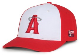 Los Angeles Angels MLB OC Sports City Connect White Red Hat Cap Adult Snapback - £18.35 GBP