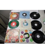 15 vintage Christmas assorted 45 records lot Pop Rock Country light - €46,18 EUR