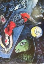 Artebonito - Marc Chagall Poster Le cirque bleu Large - £14.35 GBP