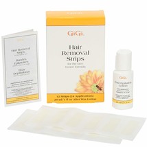 GiGi Hair Removal Strips | For the Face | Pre-Waxed with GiGi All-Purpose Honee  - £15.14 GBP