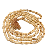 Vintage Nepal Tibet Buddhist 106 Bead Mala Necklace Bone Skull Prayer Me... - $341.15