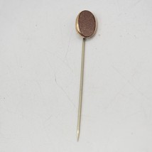 Gold Tone Golden Sandstone  Pin Brooch Lapel Pin - £11.67 GBP