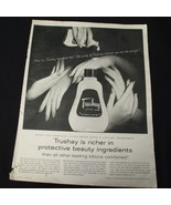 Vintage Print Ad 1955 Trushay Lotion Seventeen Magazine - $12.19 CAD