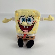 Ty SpongeBob SquarePants 8&quot; Plush Bean Bag Stuffed Animal Toy 2006 Nicke... - $29.65