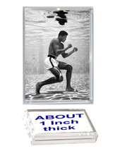 Muhammad Ali water training Acrylic Executive Display Piece Desk Top Paperweight - £11.30 GBP