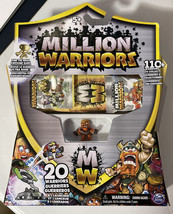 Million Warriors 20 Pack Blind Bags Mega Awesome Gold Silver Box Rare - £11.29 GBP
