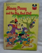 Vintage Walt Disney Henny Penny And The Big Bad Wolf Book 1978 - £11.61 GBP