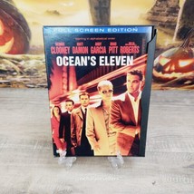 Oceans Eleven (DVD, 2002, Full Frame Edition) George Clooney Brad Pitt - £2.36 GBP
