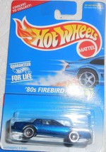 1996 Hot Wheels &quot;&#39;80s Firebird&quot; Collector #462 Mint Car On Sealed Card - £2.35 GBP