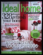 Ideal Home Magazine February 2006 mbox1541 New Looks For 2006 - £4.88 GBP