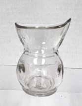 Antique Glass Eye Wash Cup Clear Glasco Spittoon Shaped Optical Medical ... - $18.32