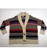 Forever 21 Size M/L Southwestern Aztec Print Knit Cardigan Sweater Shawl... - £18.58 GBP
