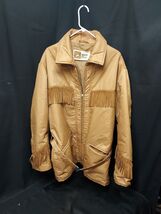 1970s White Stag Western Cowboy Nylon Jacket - Leather Fringe, Tan, Insu... - $113.02 CAD