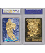 1996 97 KOBE BRYANT SKYBOX EX-2000 Credentials GOLD ROOKIE Insert Card G... - £23.15 GBP