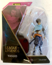 NEW Spin Master 6062259 League of Legends YASUO 4&quot; Figure with Accessories - £11.27 GBP