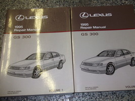 1995 Lexus GS300 GS 300 Servizio Negozio Riparazione Manuale Set Due Volume - £197.49 GBP