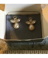 Vtg Avon Angelic Expressions Pierced Earrings With Surgical Steel Posts A13 - $629.95 MXN