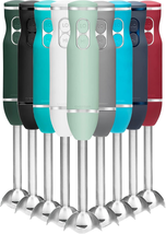 Immersion Stick Hand Blender with Stainless Steel Blades, Powerful Elect... - $39.79