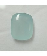 Natural Aquamarine Cushion Cabochon 16X13.2mm Baby Blue Color SI2 Clarit... - $1,379.88