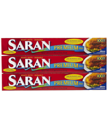 Saran Premium Plastic Wrap - 100 Ft - 3 Pk - $362.44 MXN