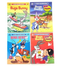 Vintage Golden Coloring Books Bugs Bunny Lot of 4 - 80s Tweety Daffy Porky Taz - £30.88 GBP