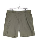 J Crew Men&#39;s 36x9 Chino Shorts, Green Stretch Fabric, Classic Preppy Summer - $29.88 CAD