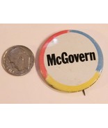 Vintage George McGovern Campaign Pinback Button J3 - £3.88 GBP