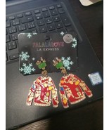 La Express Ugly Sweater Ear Rings - $7.07
