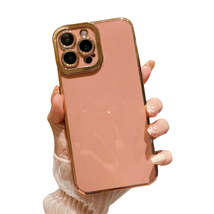 Anymob iPhone Case Peach Camera Protection Shell Bumper Mobile Cover iPhone 12 1 - £17.70 GBP