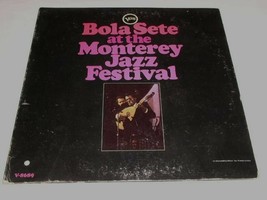 Bola Sete At The Monterey Jazz Festival Record Album Vinyl Lp Verve Label - £18.77 GBP