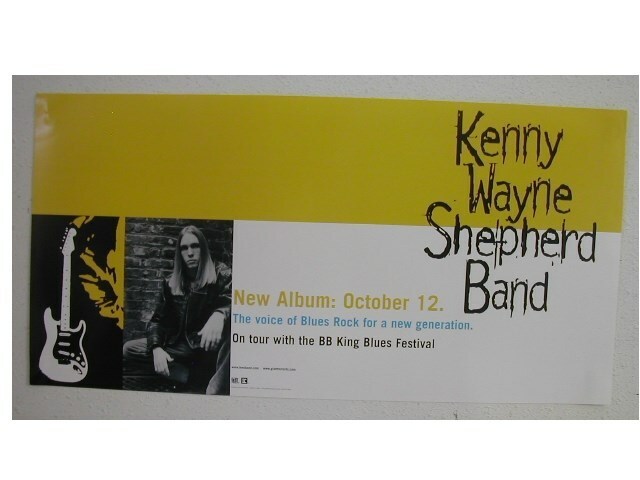 Kenny Wayne Shepherd Bande Affiche Promo - $8.08