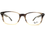 Ray-Ban Eyeglasses Frames RB5375 8107 Brown Beige Horn Square Horn Rim 5... - $93.28