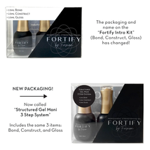 Fuzion Fortify Starter Kit - Structured Gel Mani 3 Step System image 2